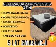 Szamba betonowe Wrocław i okolice, piwniczki, dofinansowanie UE