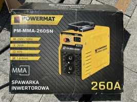 Spawarka inwertorowa 260A PM-MMA-260SN Powermat
