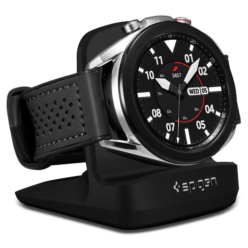 Podstawka Spigen Do Ładowarki Samsung Galaxy Watch 3  / 4 Black