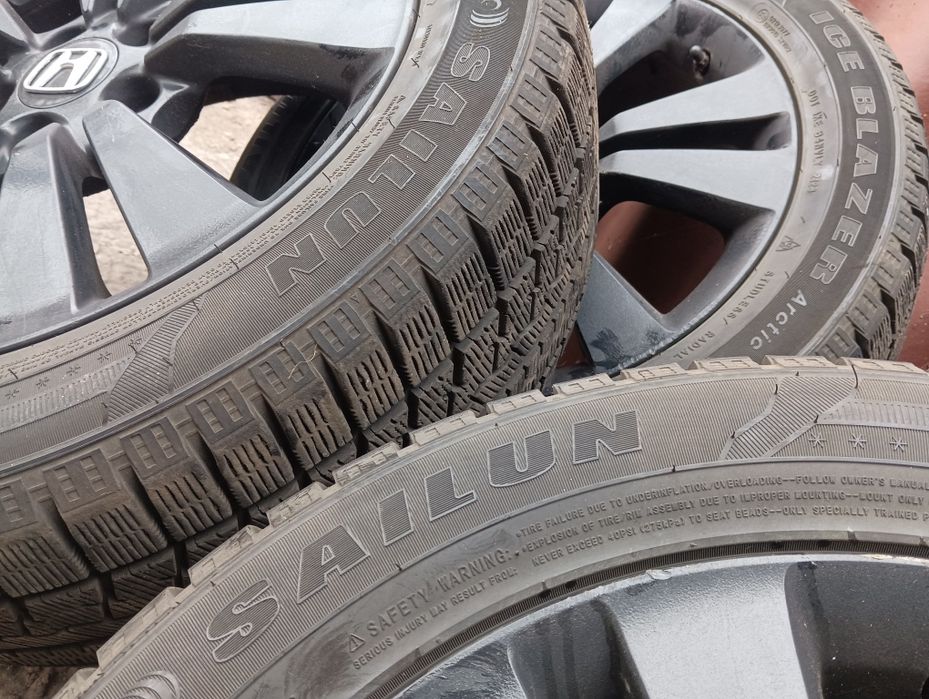 Комплект зимних колёс 225х55х17