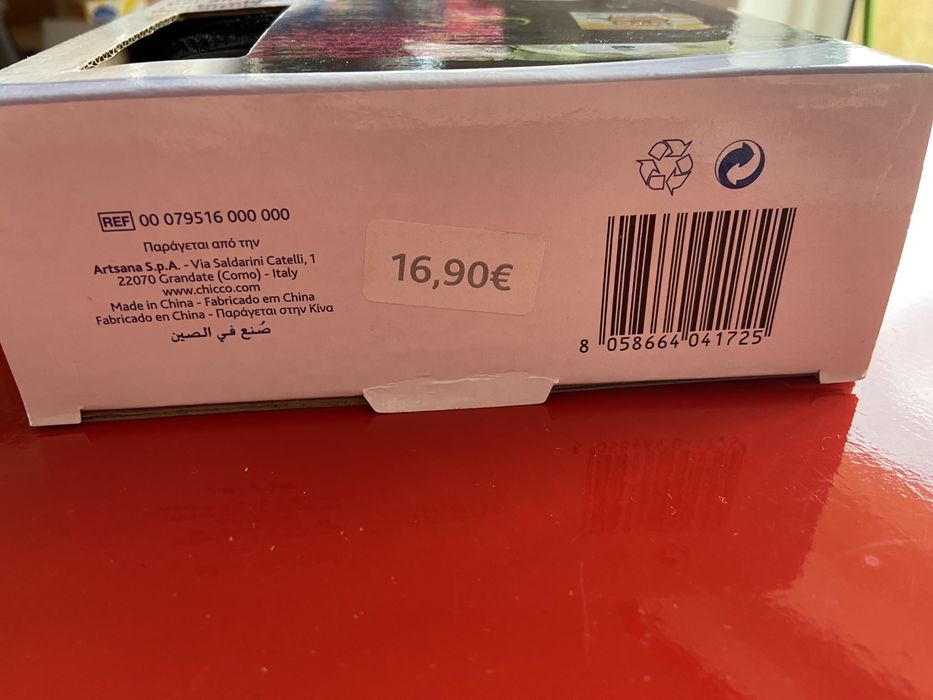 Chicco bolsa para carro viagem novo