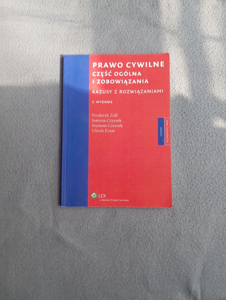 Książka Prawo cywilne część ogólna zobowiązania kazusy z rozwiązaniami