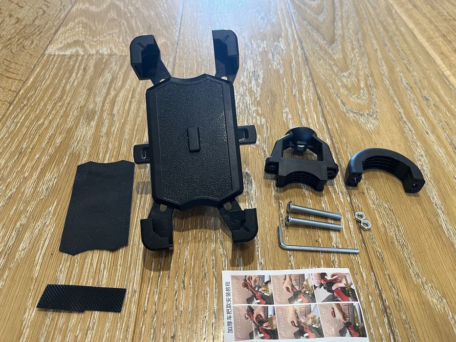 Uchwyt na telefon na rower lub hulajnoge elekktryczną.