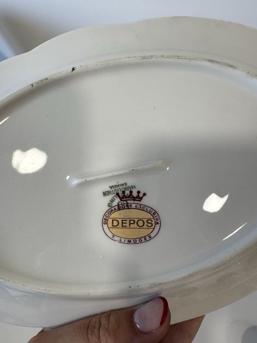 Peças porcelana Limoges