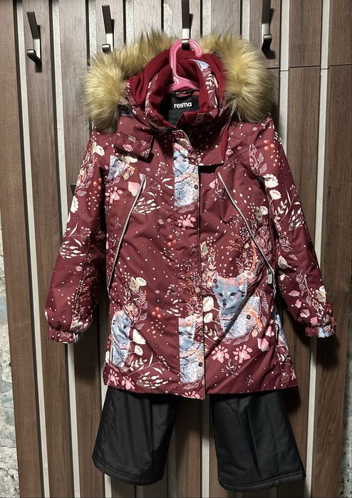 Куртка reima muhvi 128+6 парка зимова термо