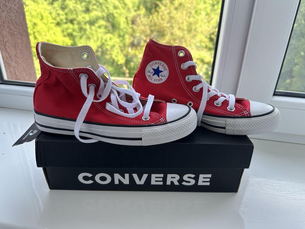 Кеди CONVERSE червоні