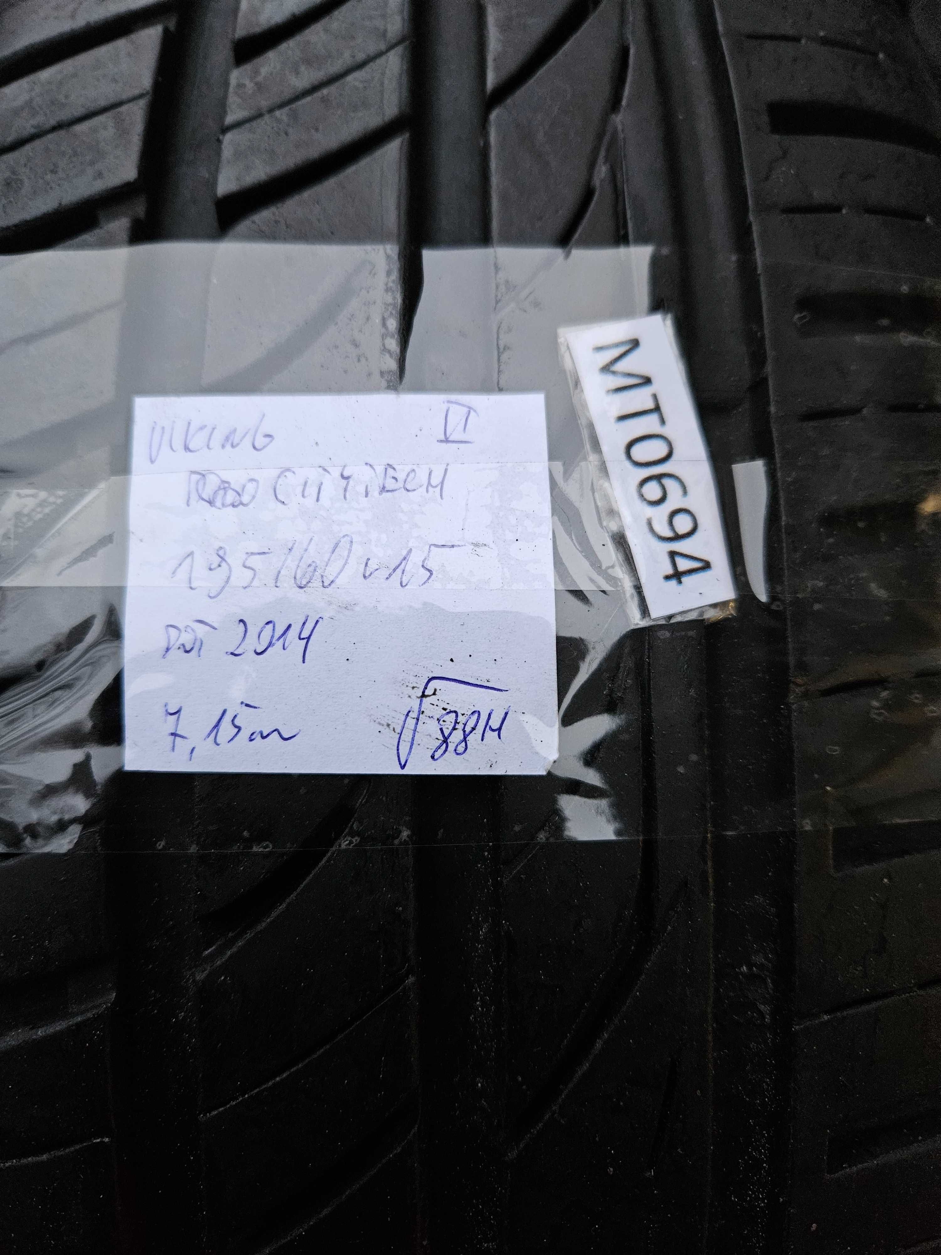 Viking 195/60 r15 CityTech II /// 7,15mm!!! wysyłka