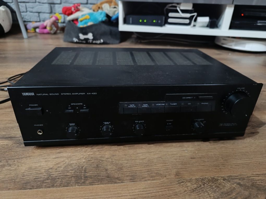 Wzmacniacz Yamaha AX-430 czarny