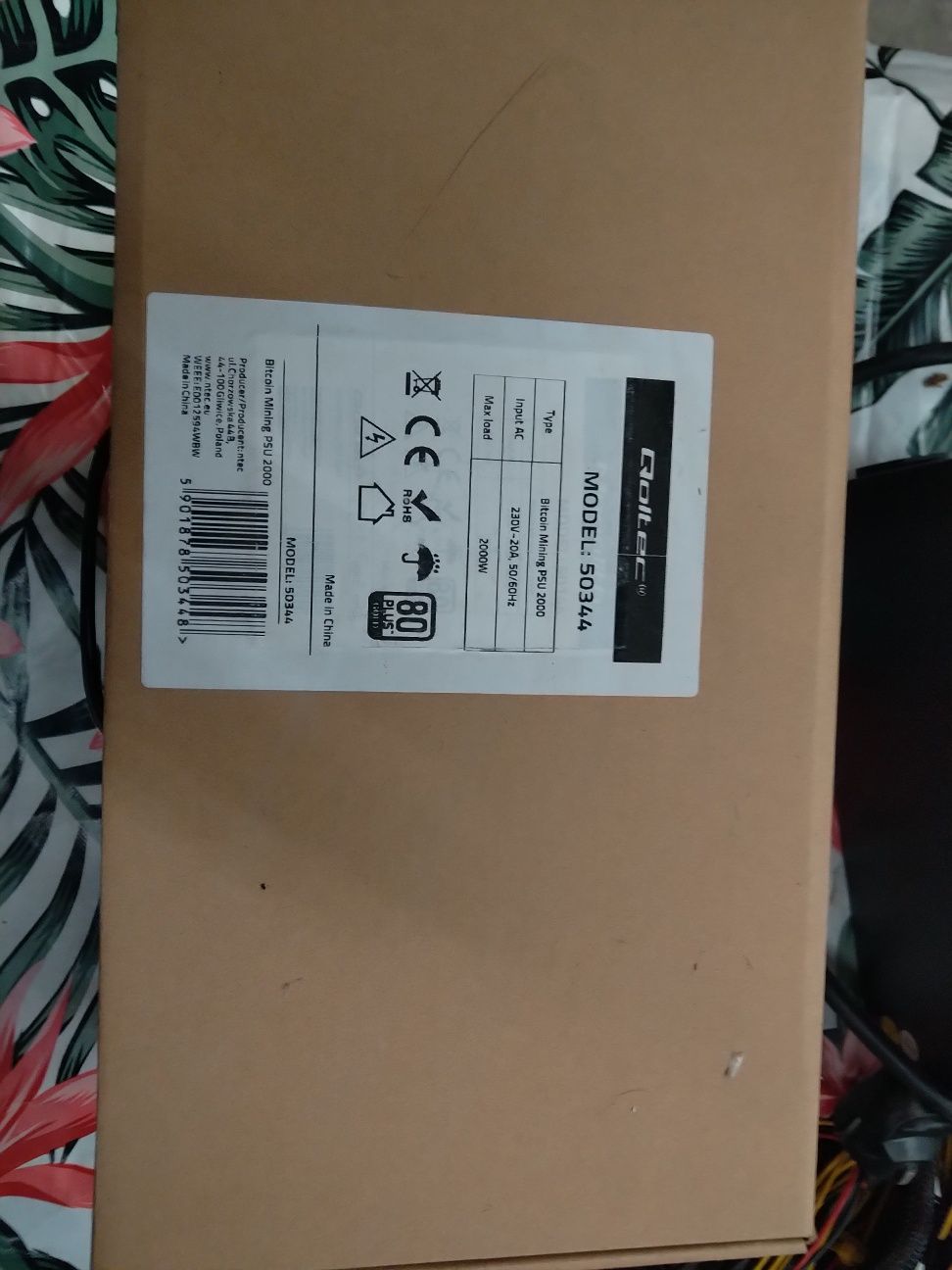 Zasilacz ATX qoltec 2000w