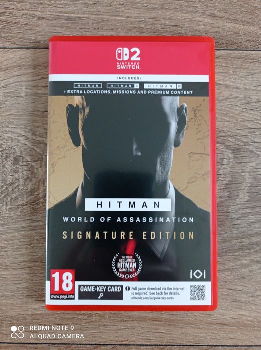Gra Hitman World of Assassination na switch 2