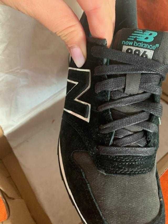 Sneakersy New Balance WR996EF czarne NOWe rozmiar 36 1/2