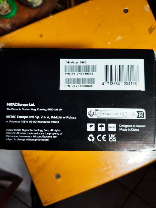 Wideorejestrator MiVue 866 Night Vision