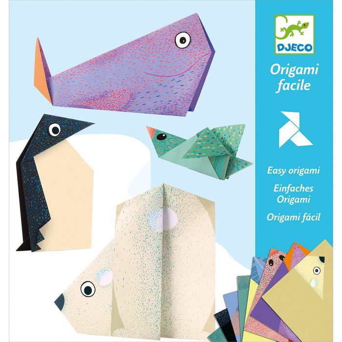 Zestaw origami zwierzęta polarne Djeco