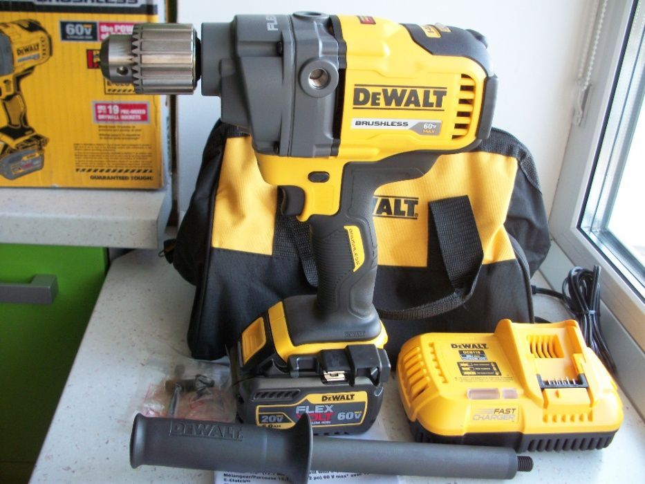 Бесщеточная дрель миксер DEWALT DCD130B тушка