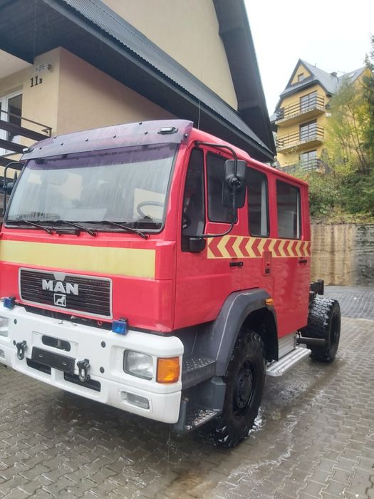 Man 4x4 14 224  CNBOP 3000L Straż Pożarna Pożarniczy  wóz Strażacki L