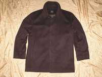 Мужской шерстяной бушлат полупальто Hugo Boss Cashmere-Wool