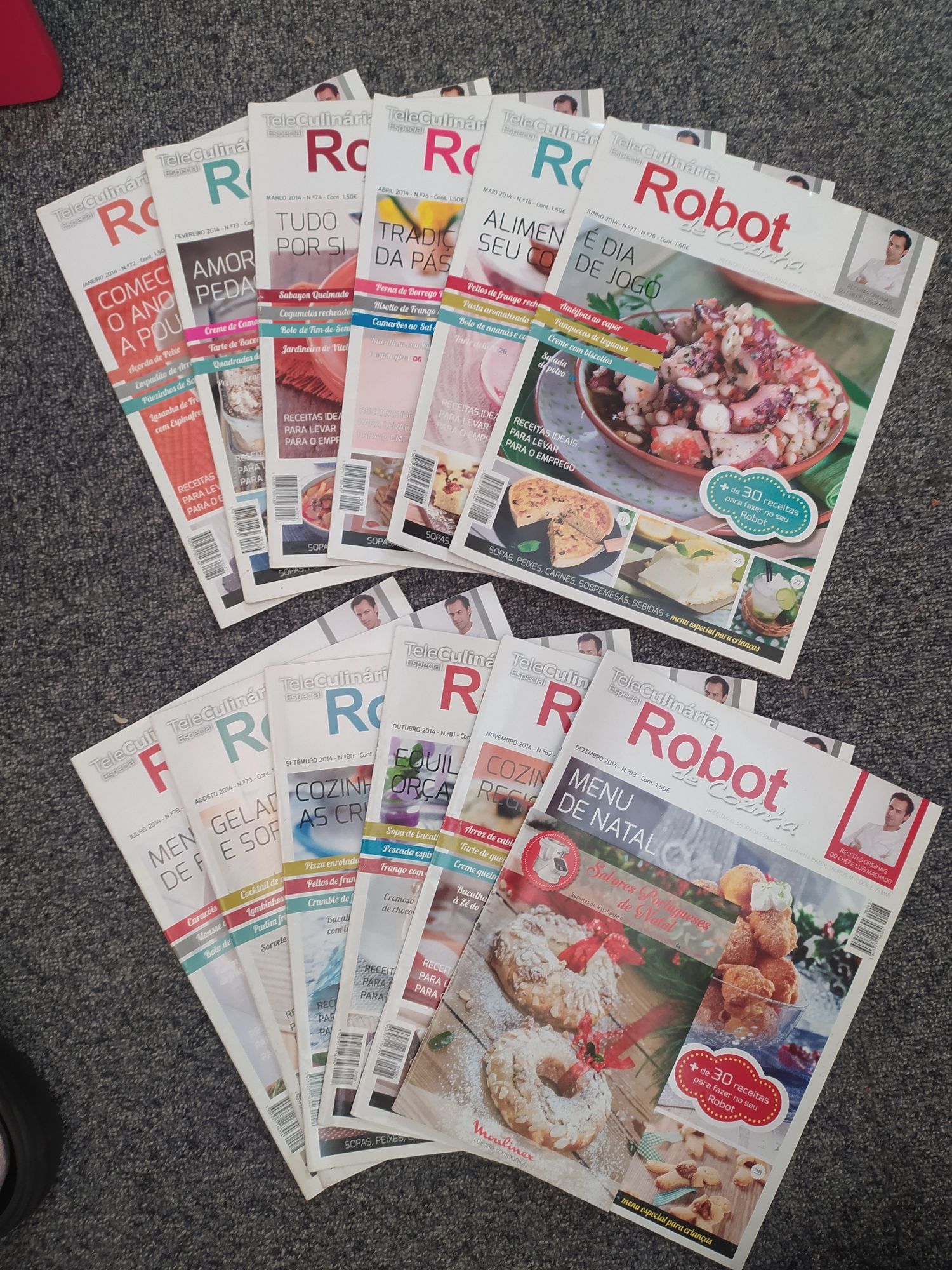 Revistas Tele culinária robot de cozinha