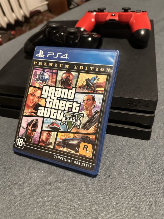 Playstation 4 pro SSD 1 tb + 2 pada + GTA5 | PS4 PRO