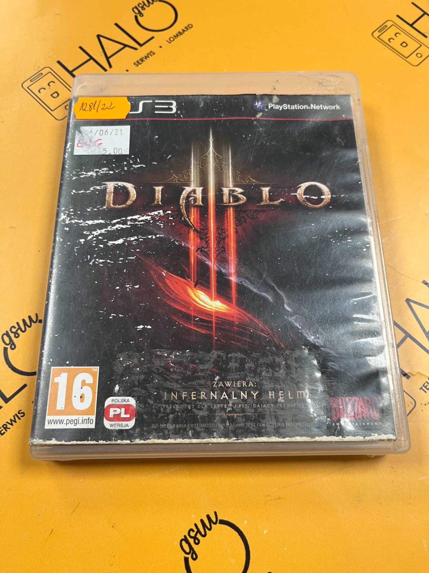 Gra PS3 PlayStation 3 Diablo III -PL- Lombard Halo gsm Łódź