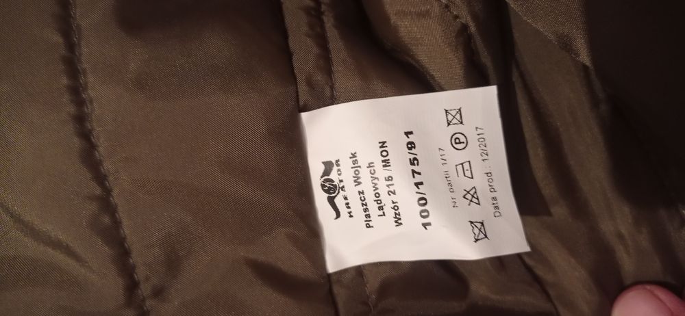Mundur  wyjściowy plus plaszcz