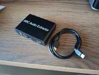 DAC konwerter ARC z HDMI do Coaxial Toslink analog