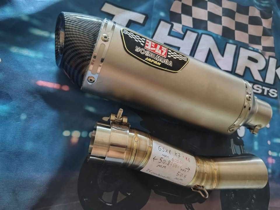 Kit escape yoshimura - +curva suzuki gsxr, r6 \curvas p outros modelos