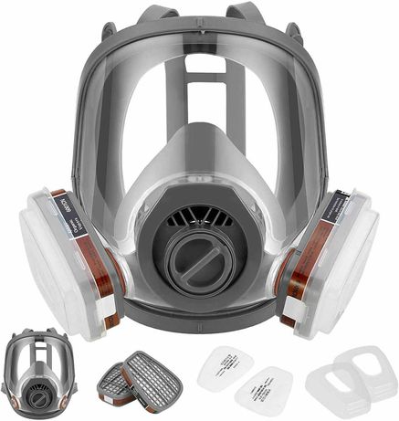 Полнолицевая маска респиратор противогаз 6800 Respirator Gas Mask