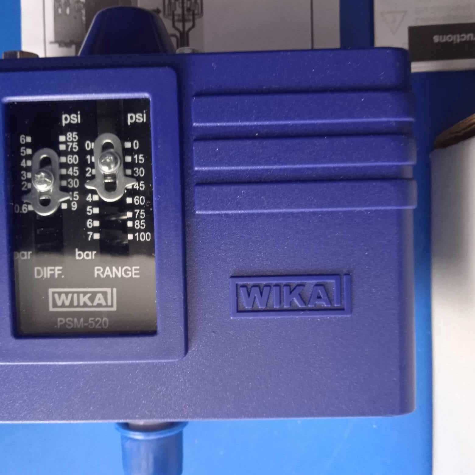 Przełącznik ciśnienia, presostat WIKA Model PSM-520