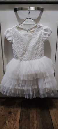 Продам белое платье для девочки