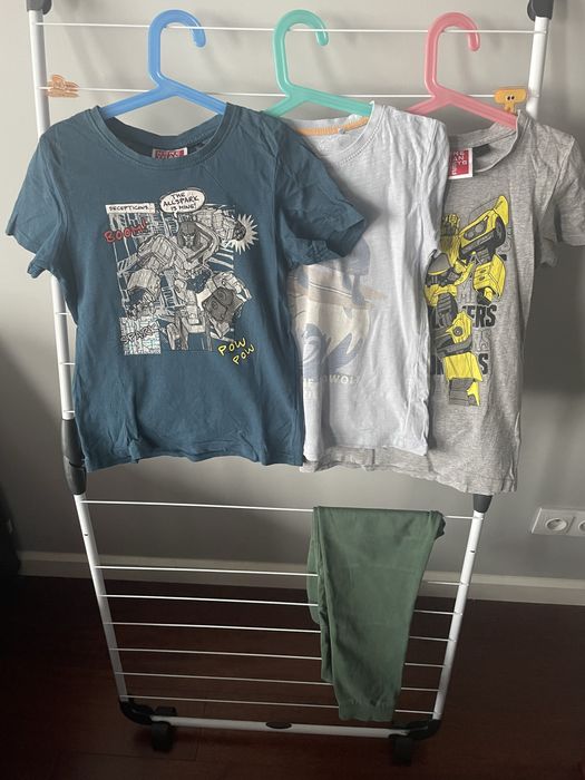 Zestaw ubranek chłopięcych w rozm. 122/128