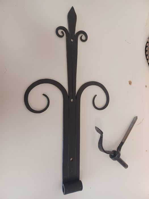 Zawias ozdobny kuty nowy bardzo solidny