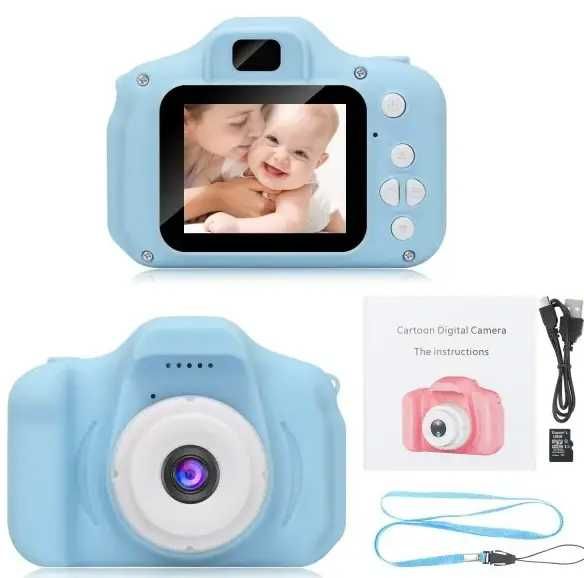 Цифровой детский фотоаппарат-игрушка и видеокамера X200 Smart Kids