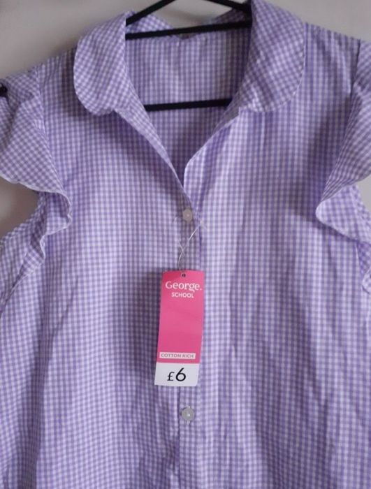 Nowa sukienka dla dziewczynki George rekawy falbanki