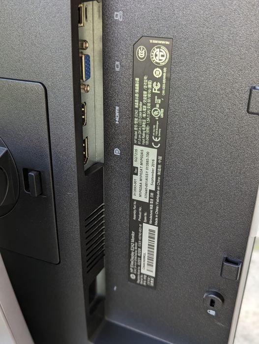 Монітор HP EliteDisplay E242/24/FHD/LED/IPS/в наявності 10шт/Класний