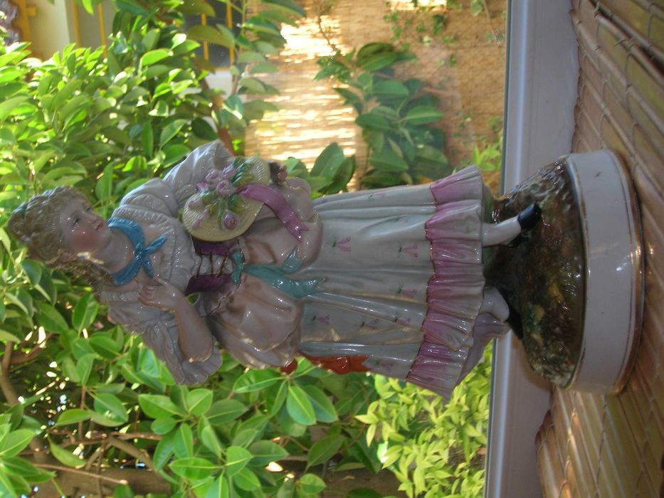 2 esculturas em porcelana saxe