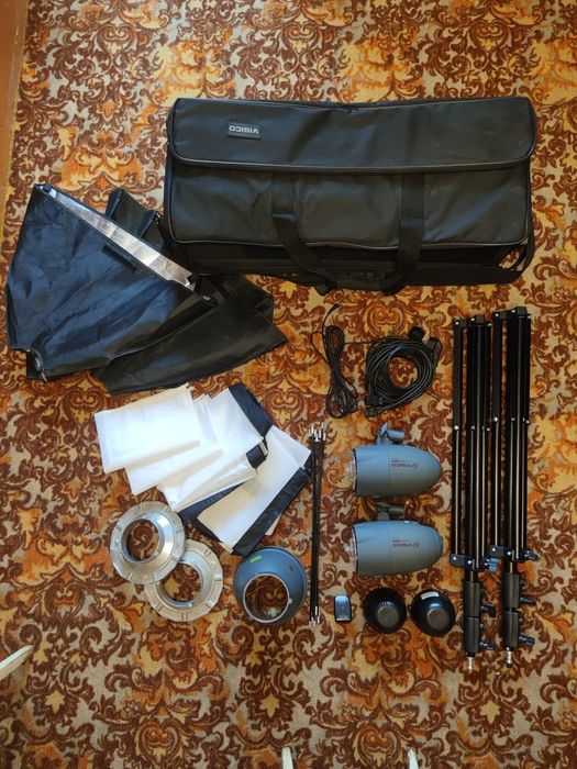Студійне світло Visico VL-300 Plus Softbox KIT