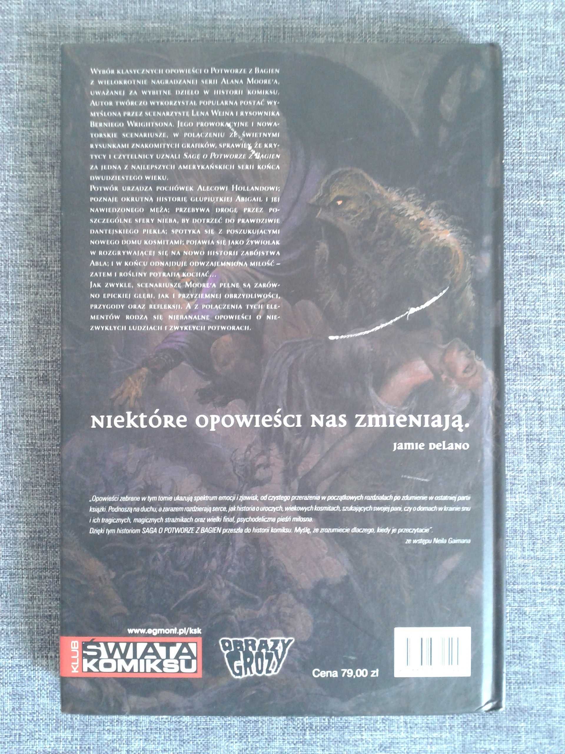 Saga o potworze z bagien Miłość i śmierć Alan Moore