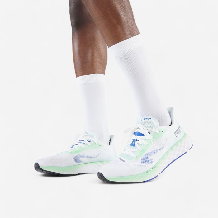 Sapatilhas de Corrida KIPRUN KS900 Light Homem Branco Verde