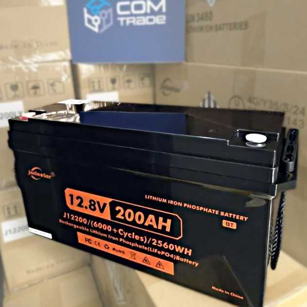 Акумуляторна батарея Jsdsolar 12v200ah (J12200) LiFePO4 12.8В 200А·г