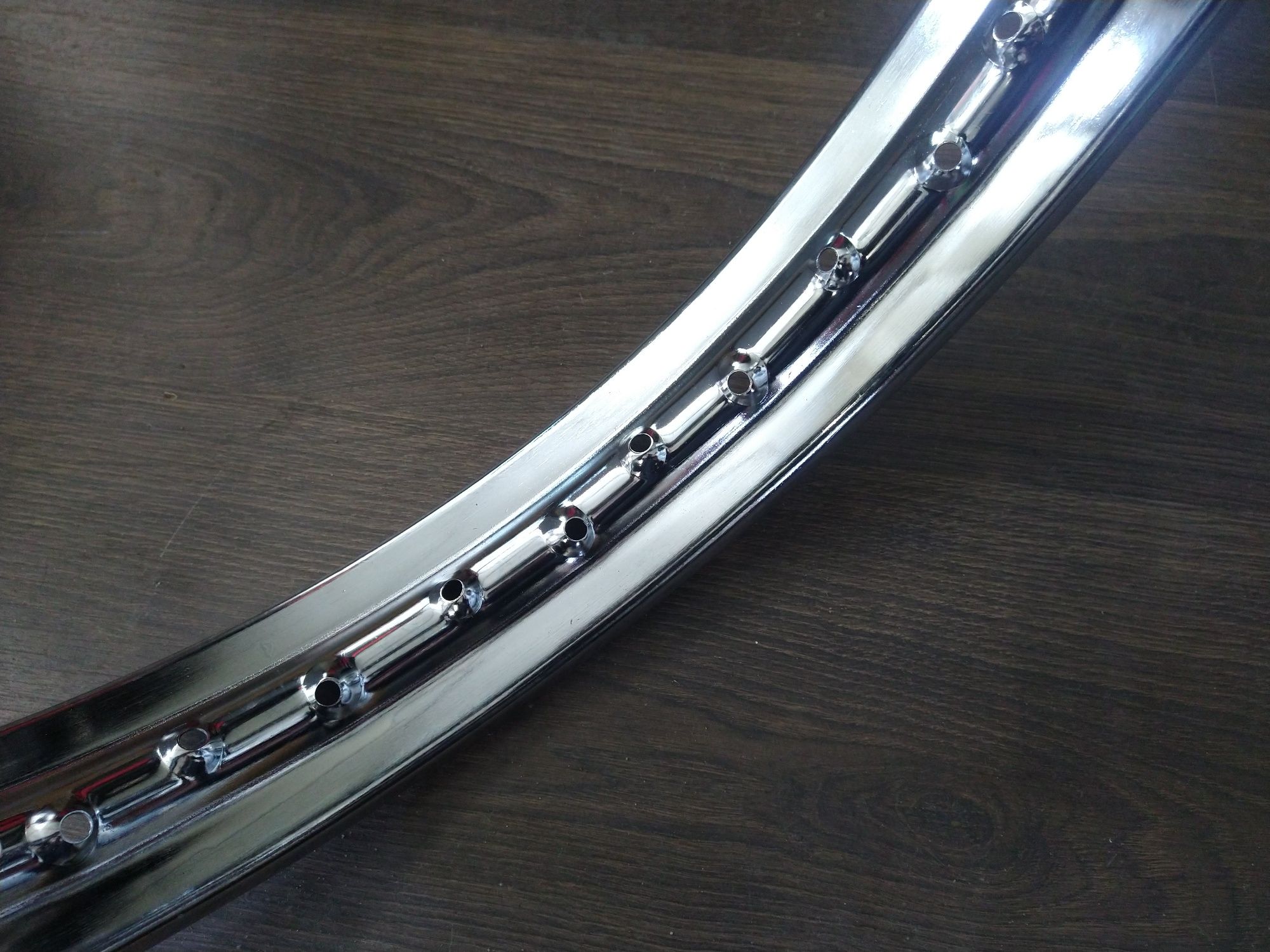 Nowa obręcz felga rafka WSK 18" CHROM