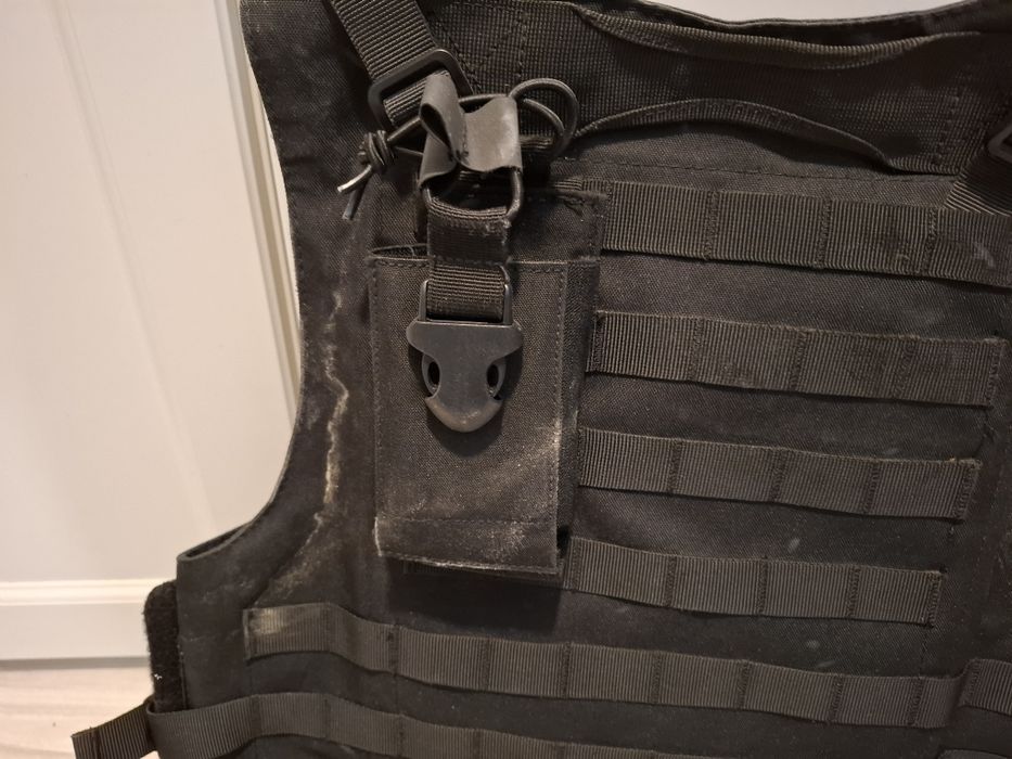 Kamizelka FSBE Czarna dodatki