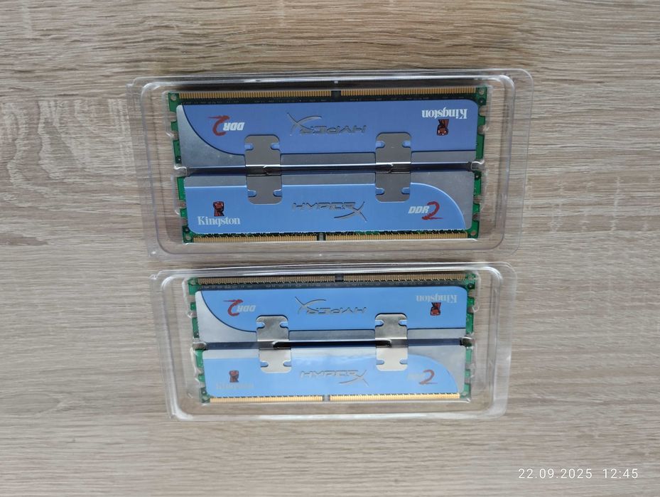Pamięć DDR2 Kingstone HyperX 4GB (4x1GB)