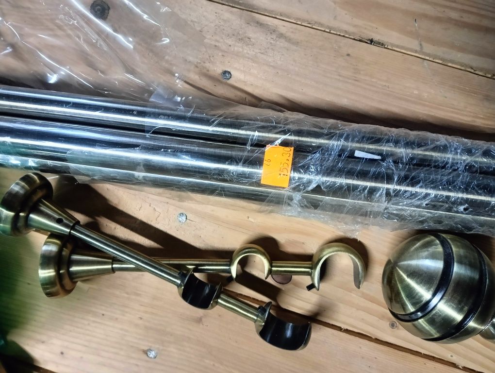 Karnisz podwójny 25/19mm 3metry