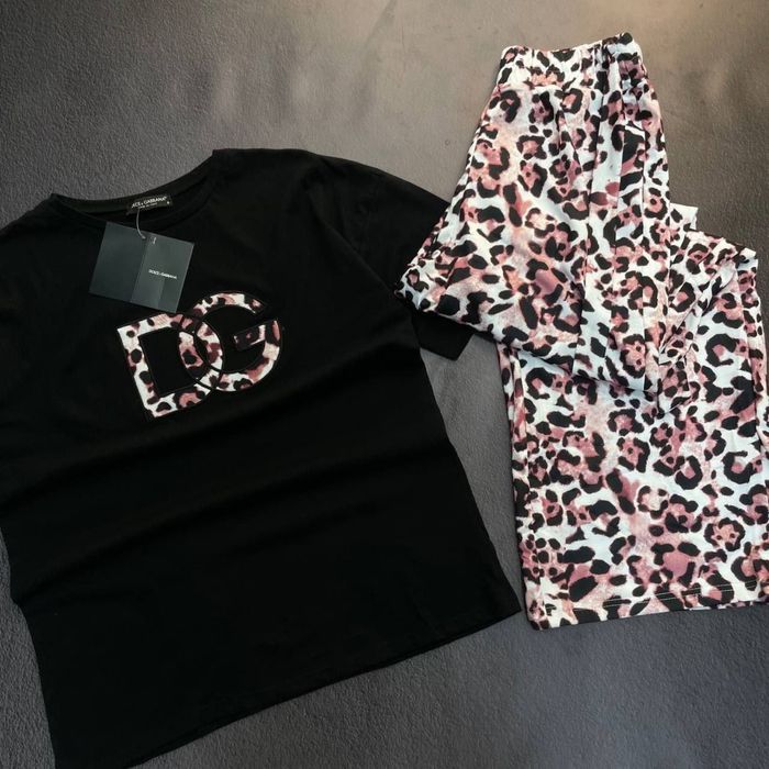 РОЗПРОДАЖ -40% Женский брендовый костюм черный/белый премиум S M L топ