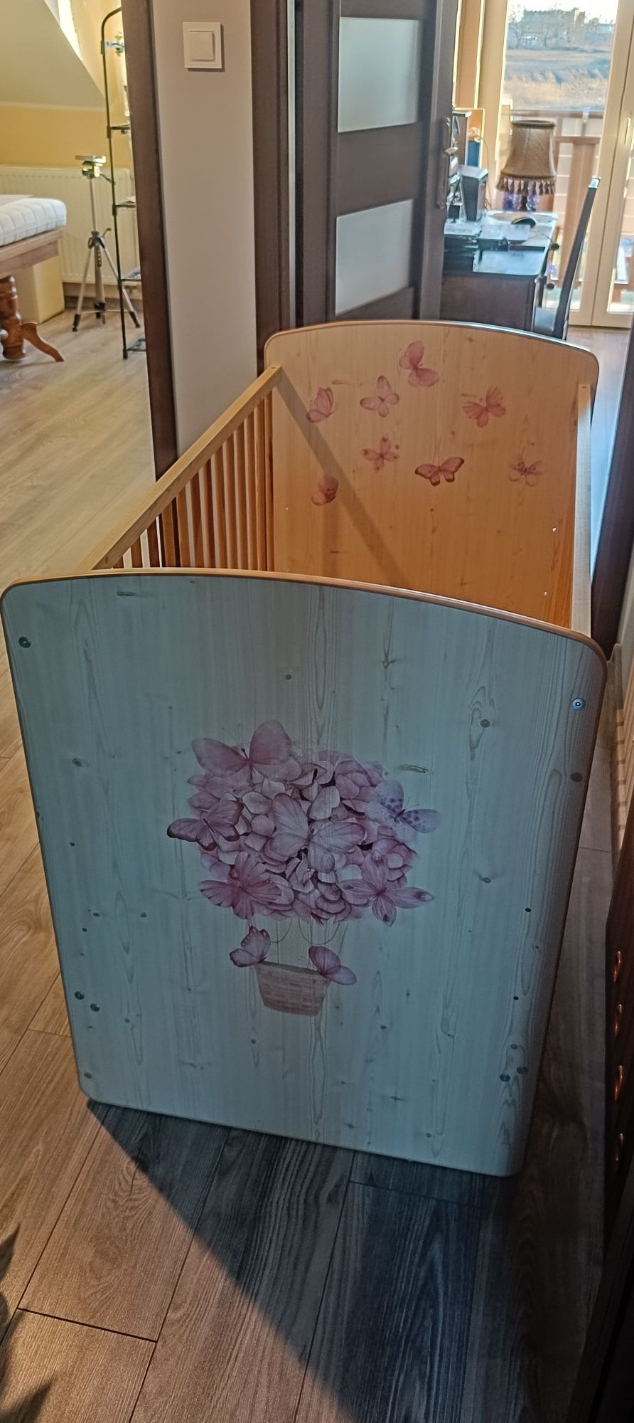 Łóżeczko dla dziecka 120x66 cm stan idealny jak nowe