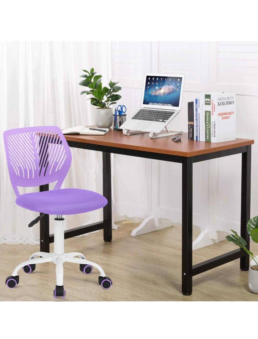 Fotel Krzesło obrotowe do biurka dla dziecka fotel ergonomiczne regulo