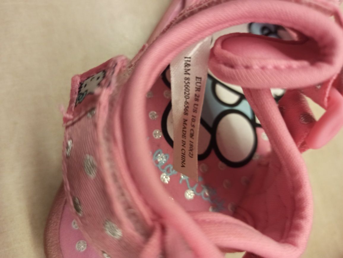 HELLO KITTY sandałki regulowane H&M rozm.28