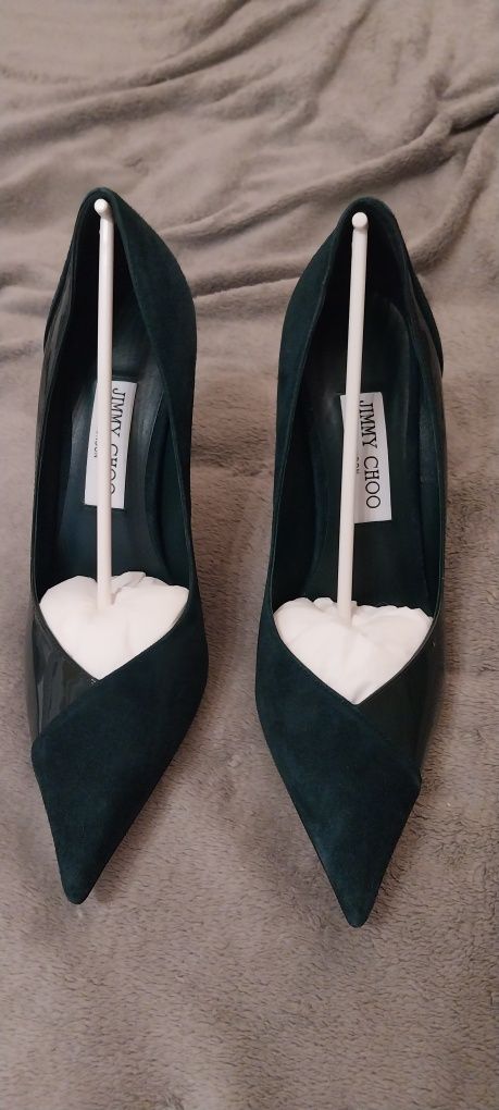 Buty Jimmy Choo zielone