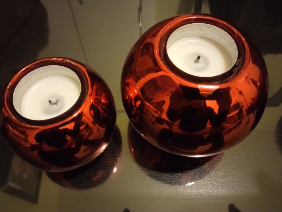 Velas decorativas de Natal