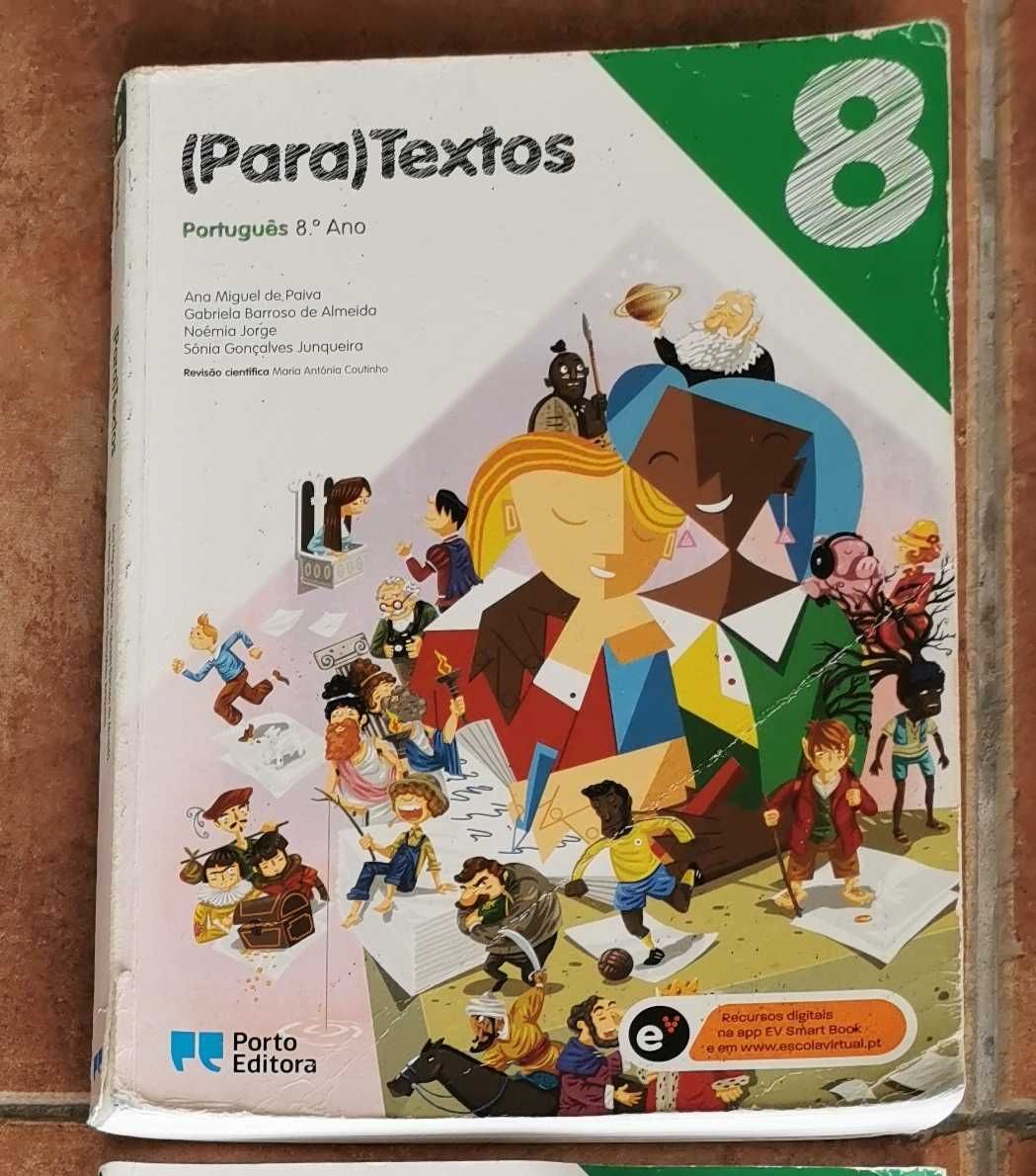 Livros escolares 8ºano - como novos